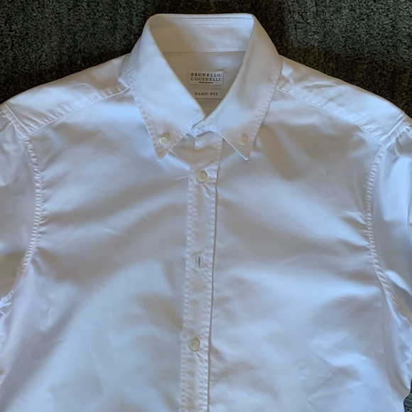 Brunello Cucinelli white button down - Picture 3 of 13